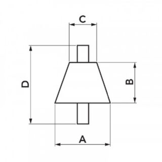 Vibratsioonipuksid 4tk S3
