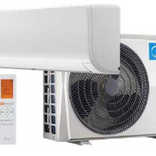 Midea Xtreme Heat 12 4,7/6,5 kW MSAGBU-12HRFN8-QRD1GW(GA) + MOX201-12HFN8-QRD6GW